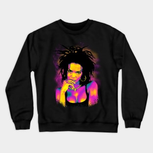 lauryn hill nebula star Crewneck Sweatshirt